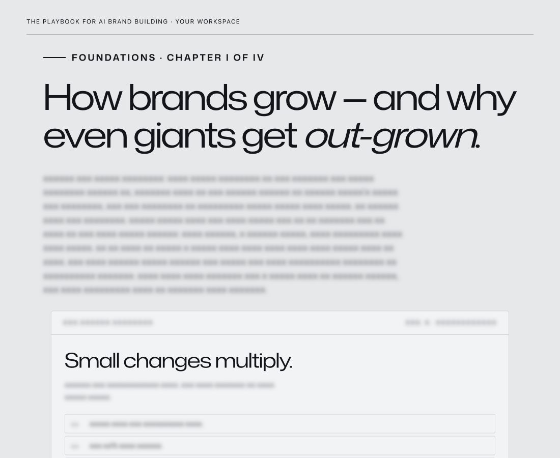 Current foundation 1 preview; body text obscured