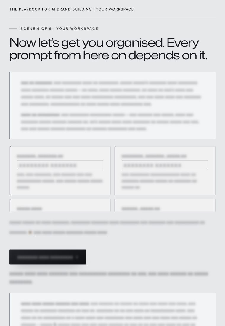 Configuration step 6 · body text obscured